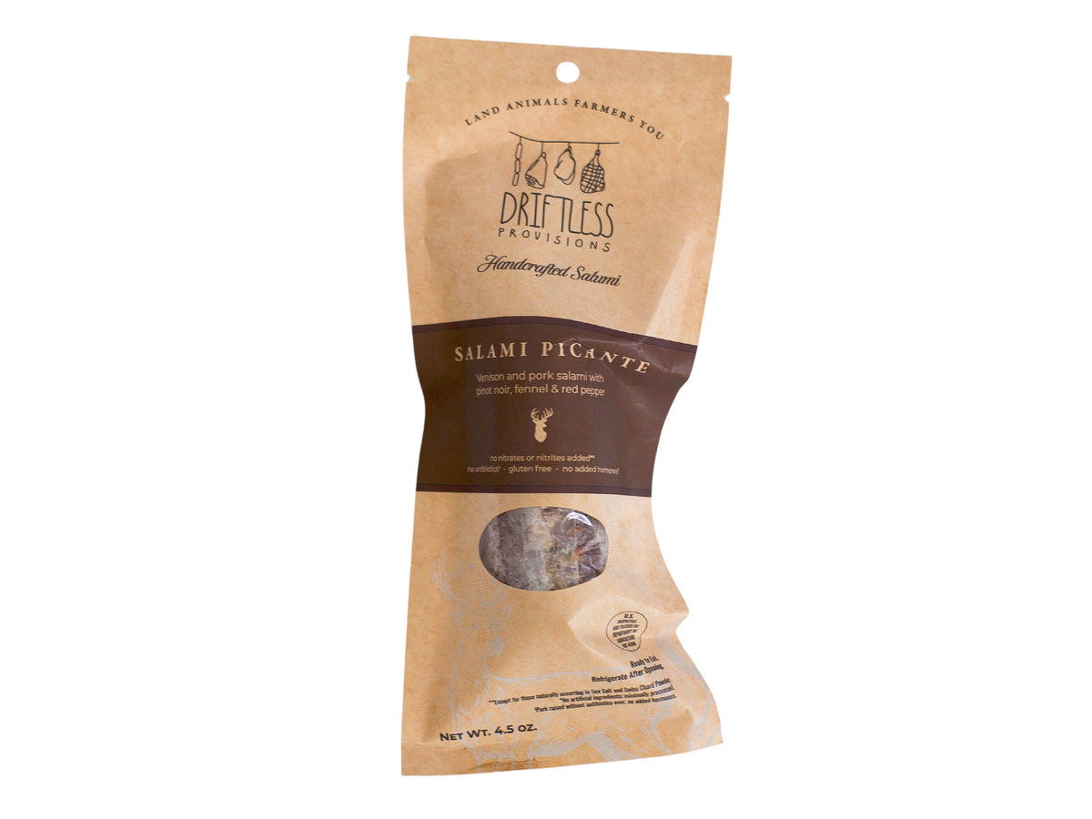 Venison Salami Picante Charcuterie – Driftless Provisions