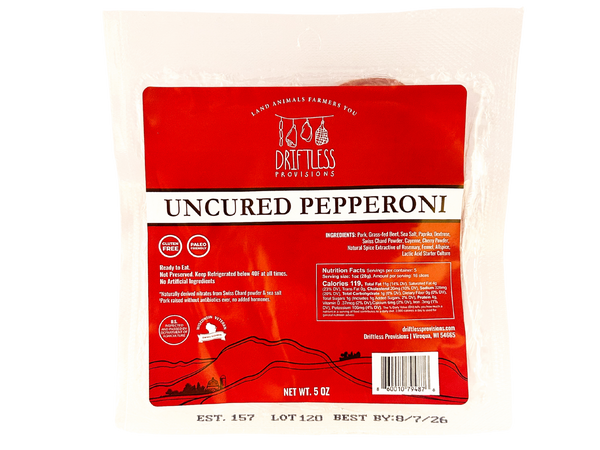 Uncured Sliced Pepperoni